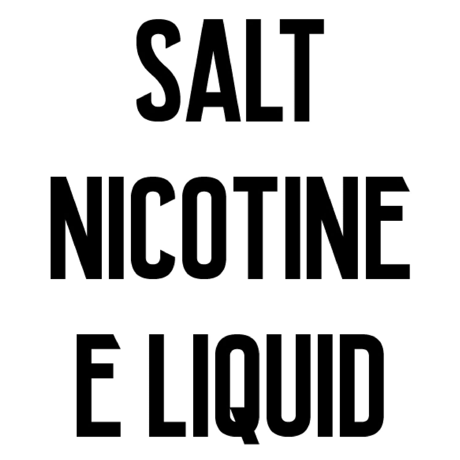 SALT NICOTINE